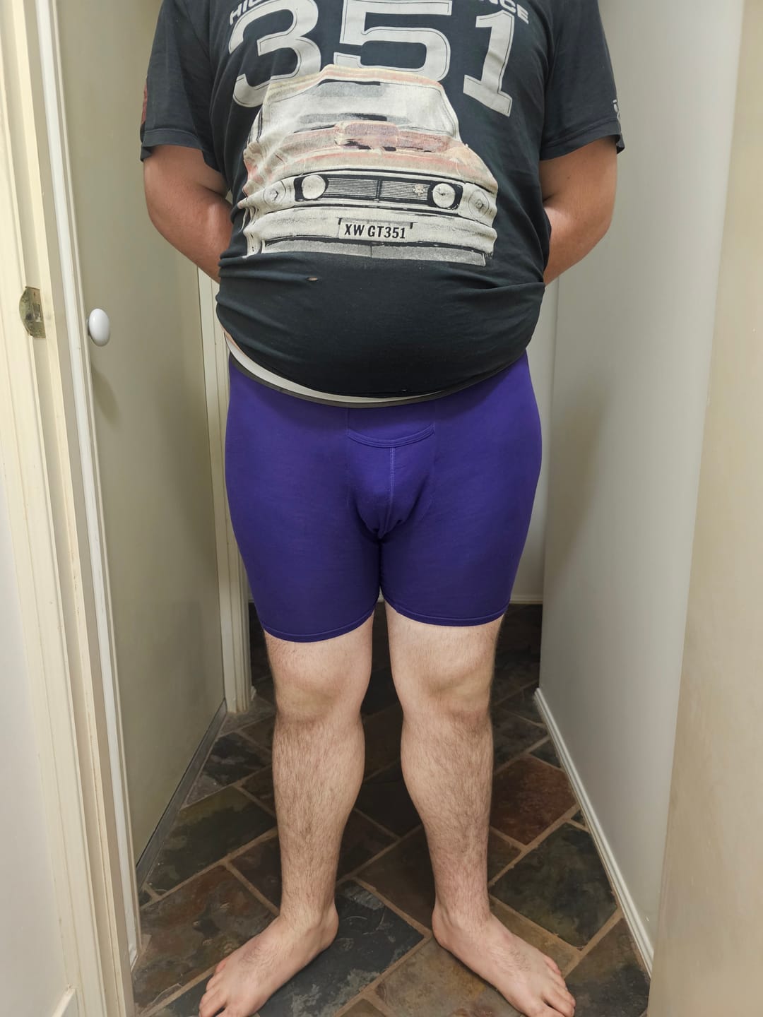 Customer photo review of Royal Purple - Boxer Briefs