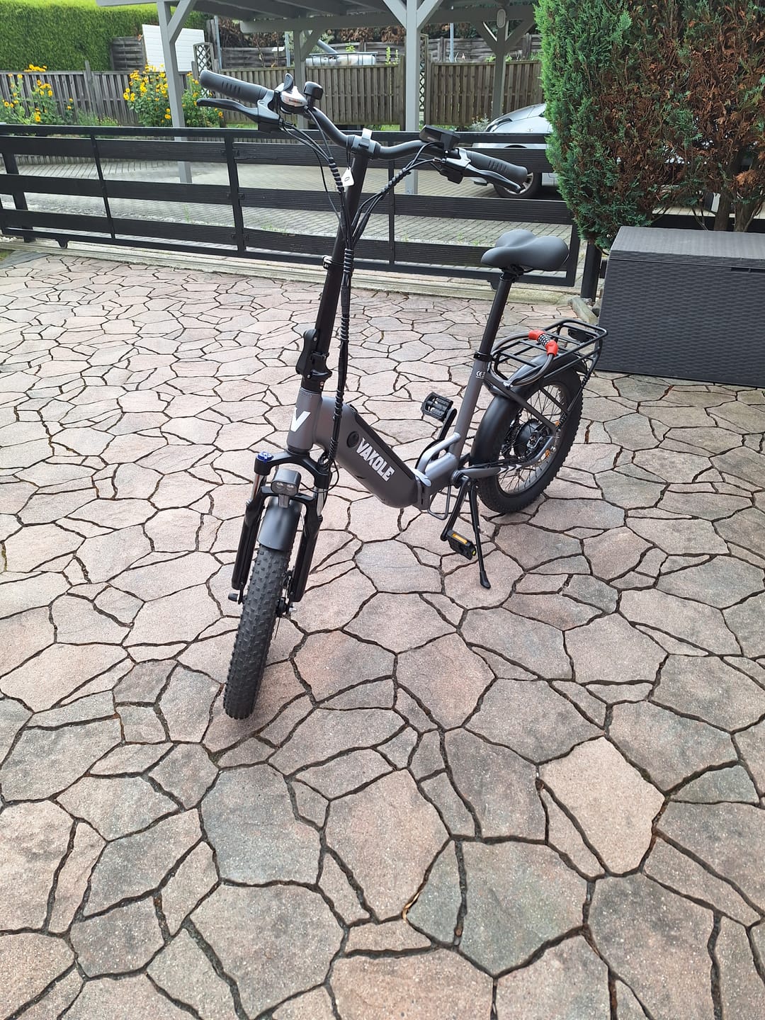 Customer photo review of Vakole VT4 250W 20" Foldable Electric Bike 13Ah Step-through E-bike