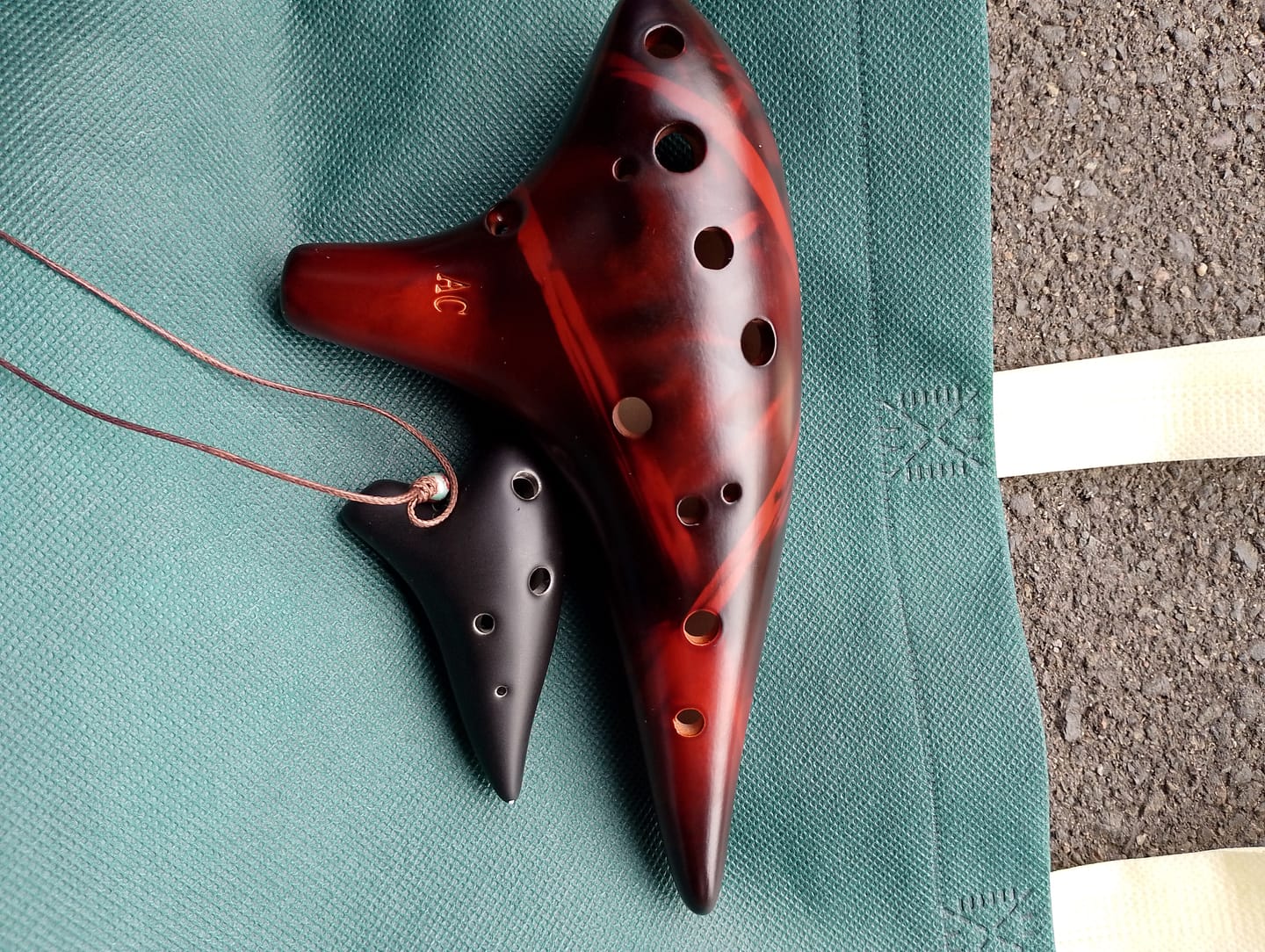Customer photo review of Ocarina 12 Hole Alto C