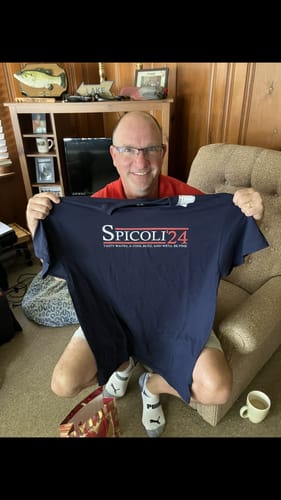 Customer photo review of Spicoli 24 Cotton Tee
