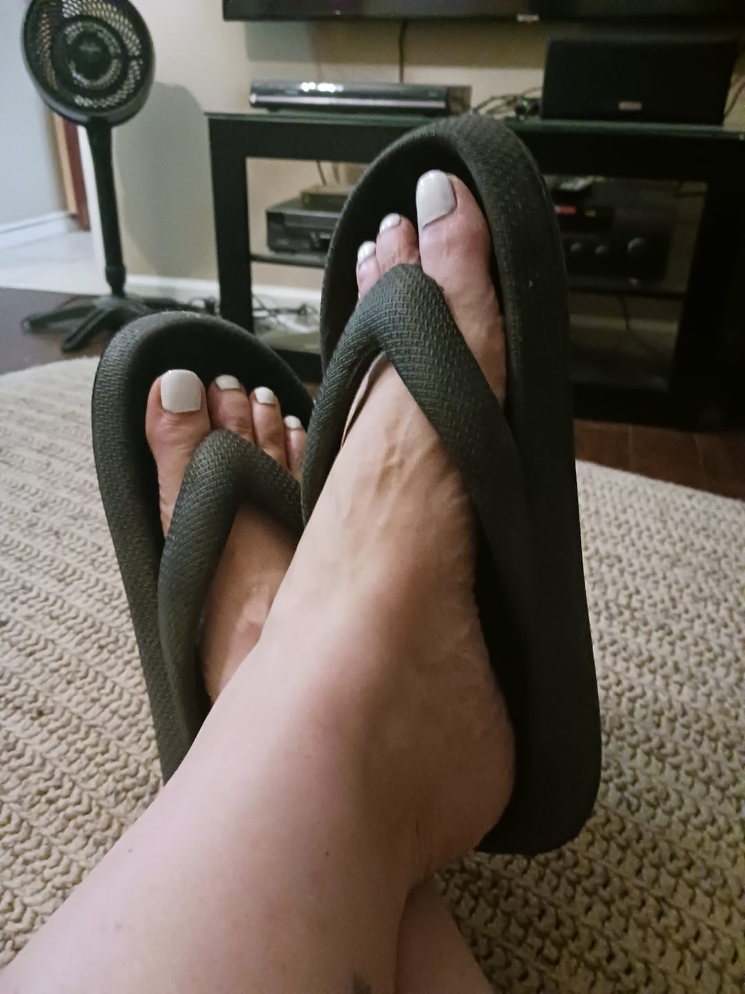 Customer photo review of Cloud Slides - Flip Flops