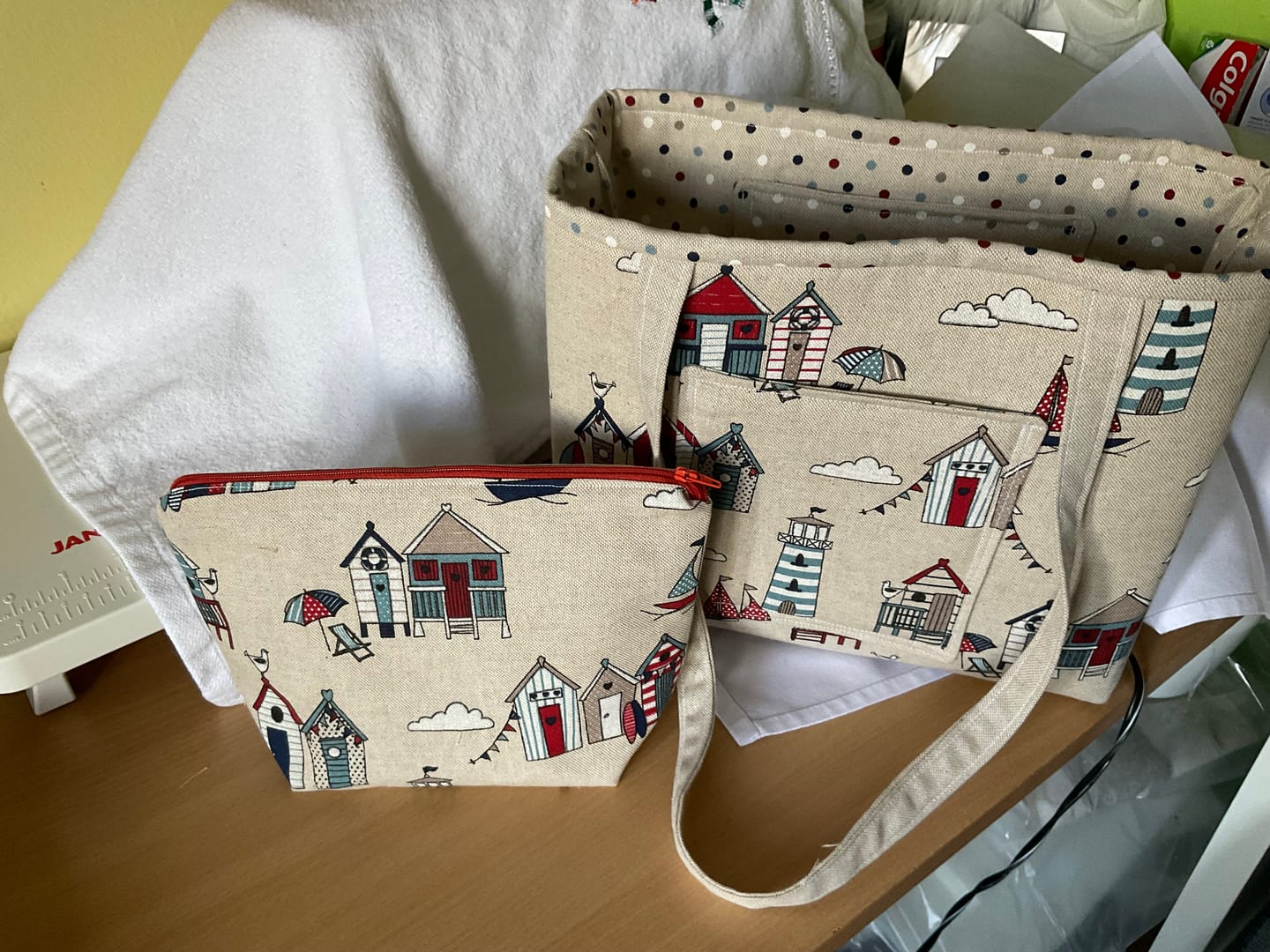 Customer photo review of 2 Metre Bag Wadding / Batting Bundle