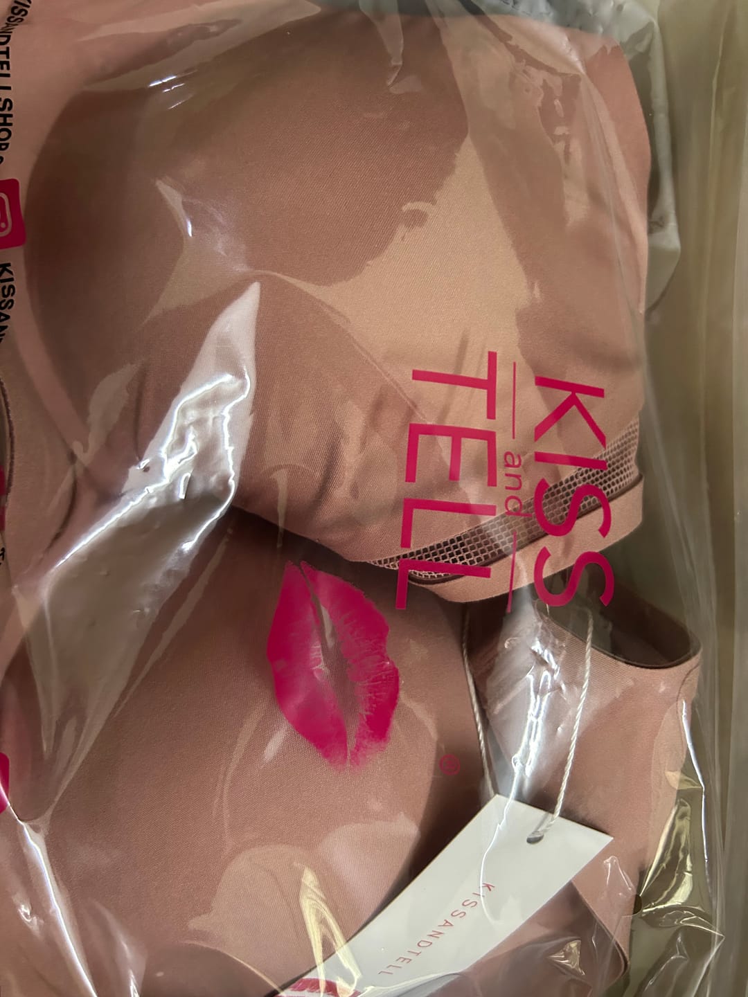 Customer photo review of Bella Plus Size Wireless Bra