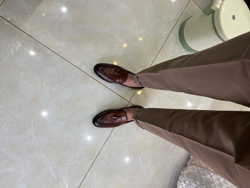 Customer photo review of MV Old Money Gurkha Pants