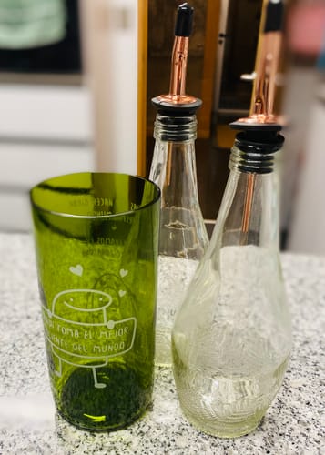 Customer photo review of Aceitero Puyehue -  Botella Más Dispensador