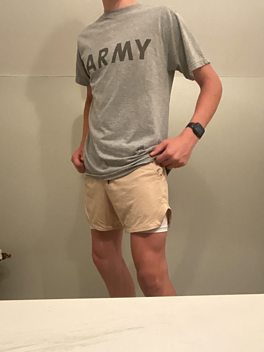 Customer photo review of 105 Compression Shorts 2.0