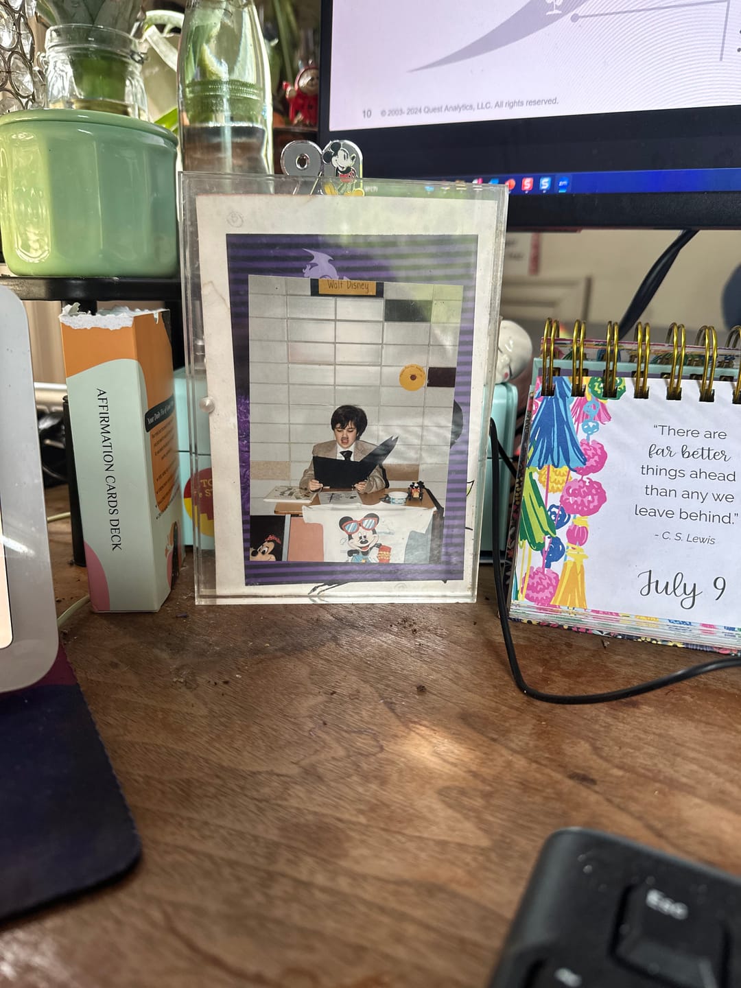 Customer photo review of Affirmation Cards Deck