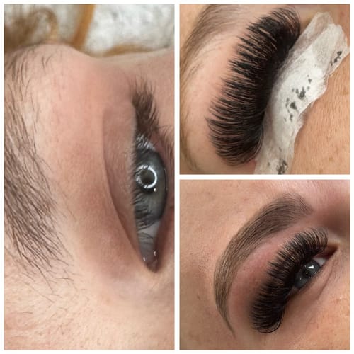 Customer photo review of PRO MADE 14D 0.04 RUSSIAN FANS (LOOSE BOX OF 500)