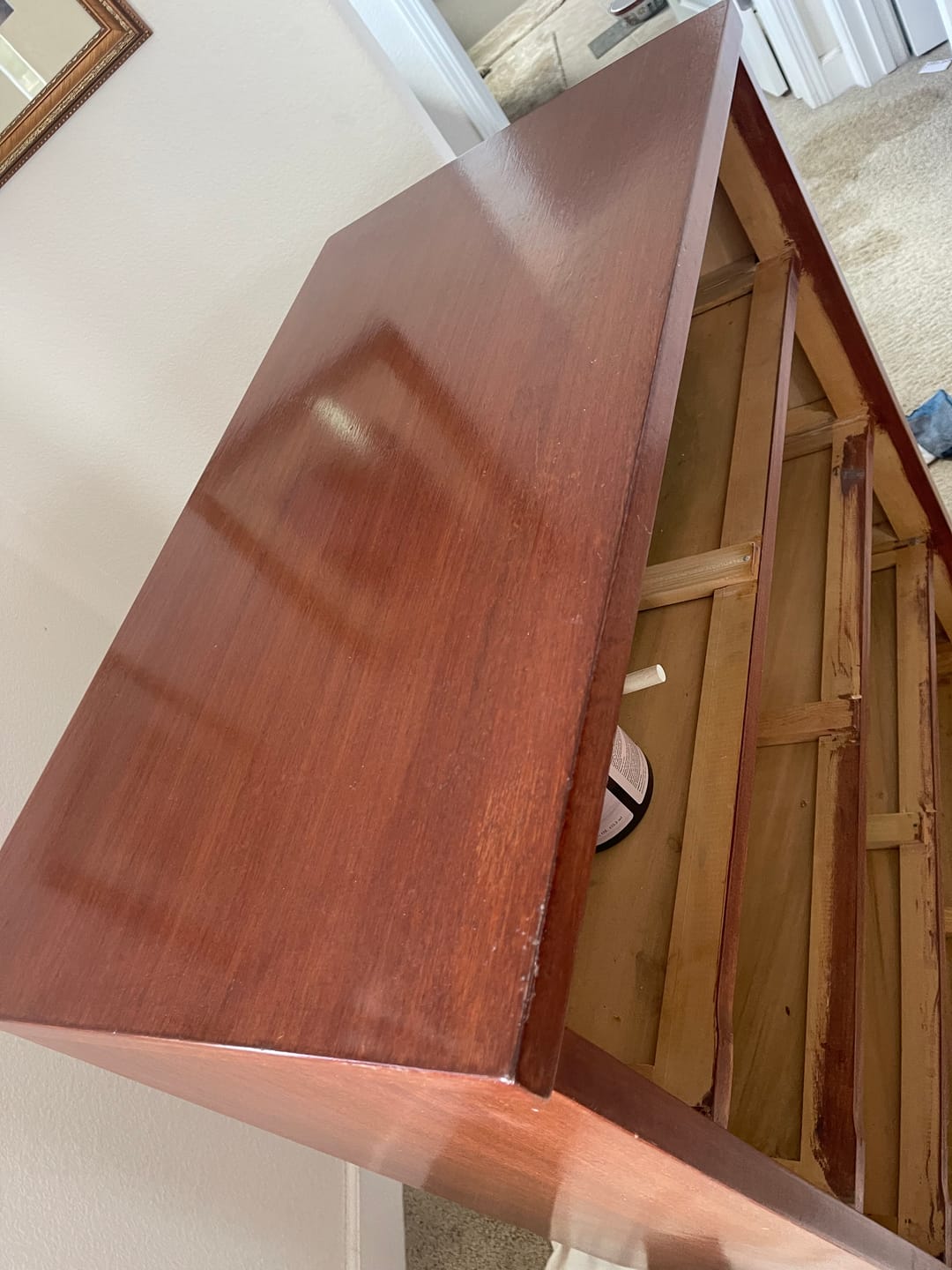 Customer photo review of English Walnut - Gel Stain