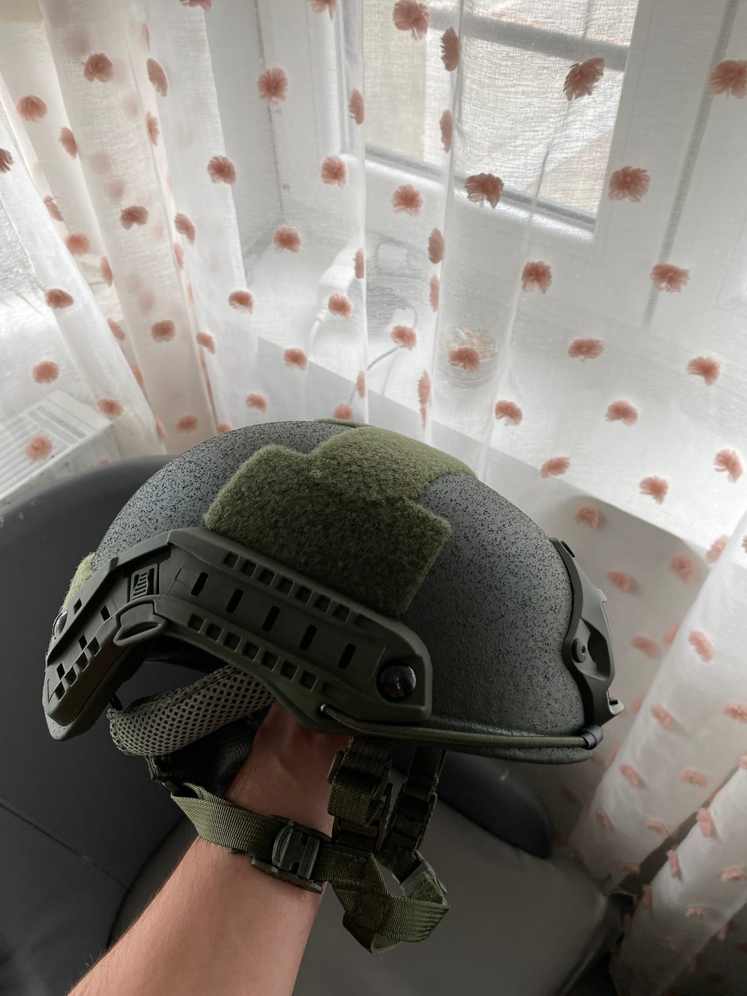 Customer photo review of Casque militaire pare-balles FAST certifié 3A