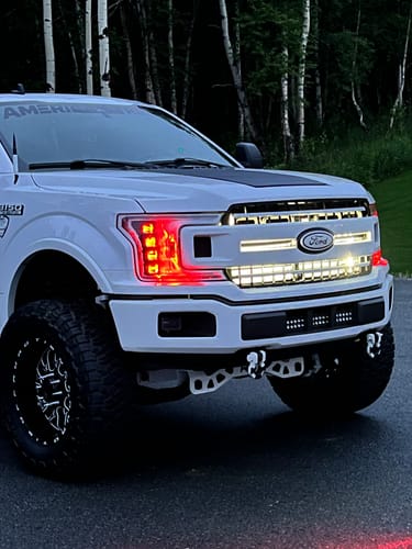 Customer photo review of RGB+W GRILLE GLOW KIT