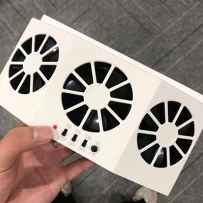 Customer photo review of ClimateX™ - Auto Solar-Klimaanlage - das Original aus den Medien