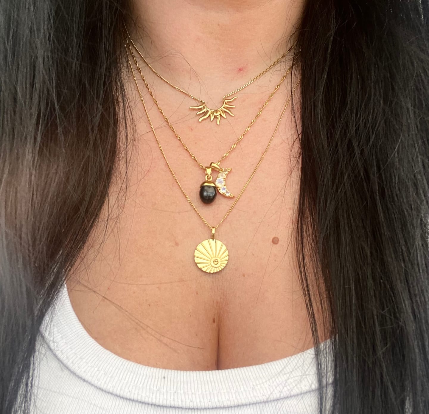 Customer photo review of Berlock Trumlad Onyx Guld