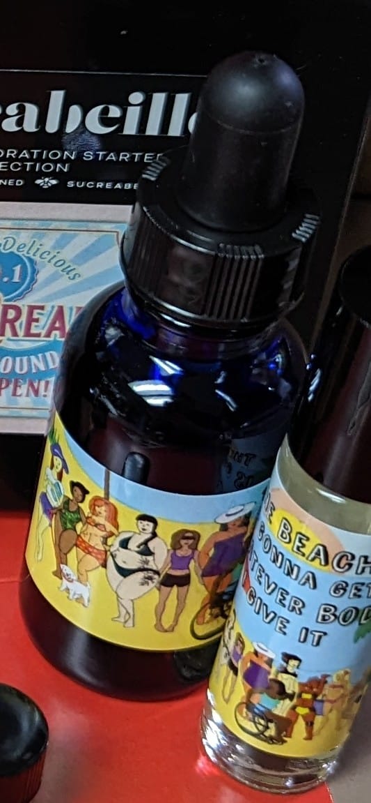 Customer photo review of The Beach is Gonna Get Whatever Body I Give It