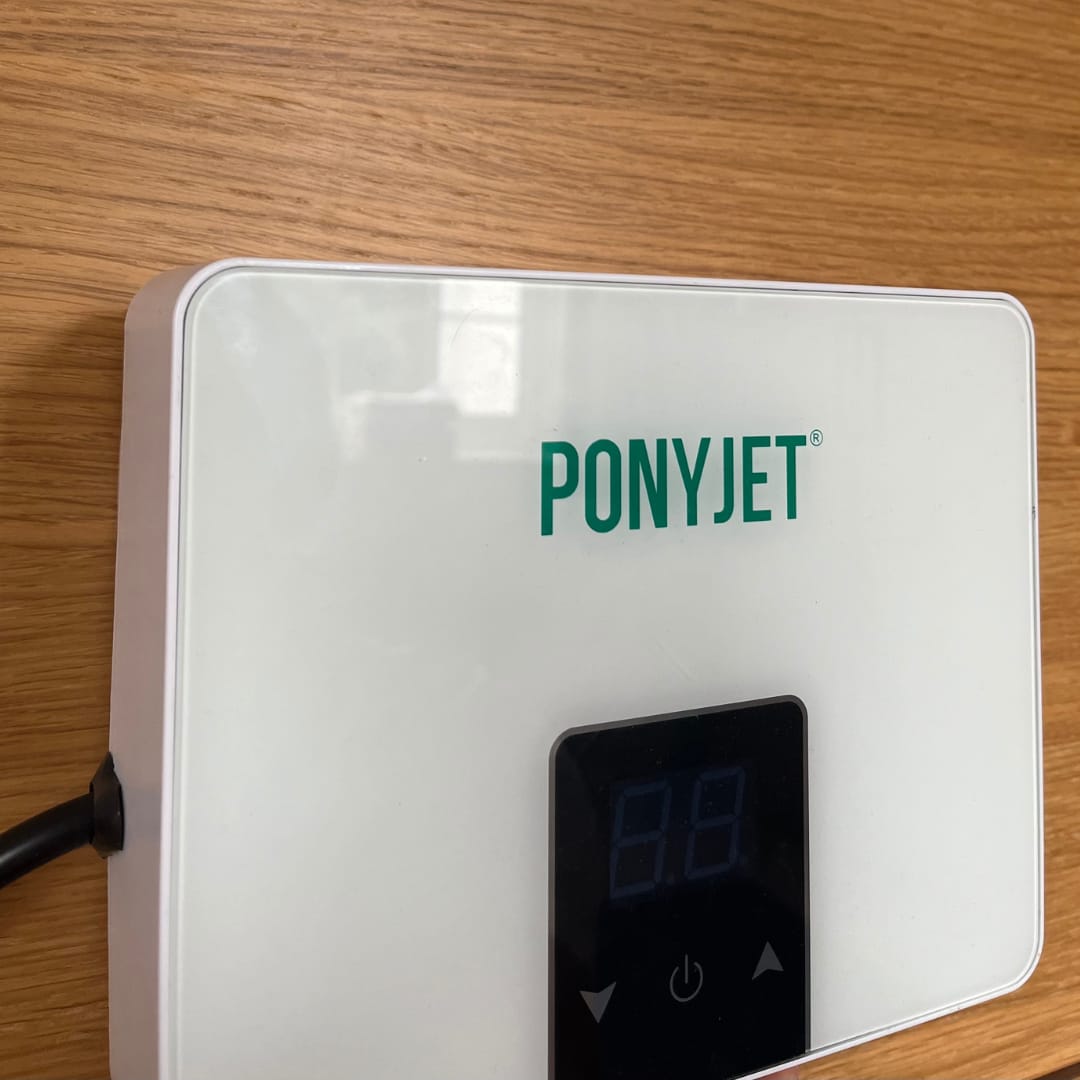 Customer photo review of The New Ponyjet Hot Shower™