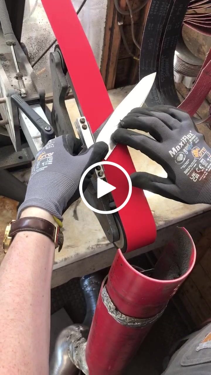 Customer video review of 2" x 72" Sanding Belts for Stock Removal 20 PACK (BULK DISCOUNT)
