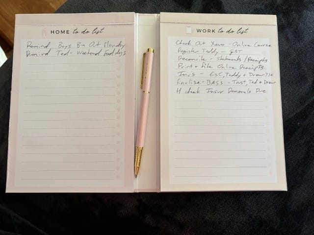 Customer photo review of Home & Work To-Do List