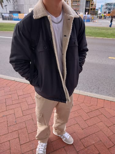 Customer photo review of Cuban Chain (White Gold) 8mm Set