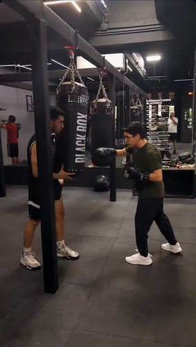 Customer photo review of All Day Training Jogger - Black