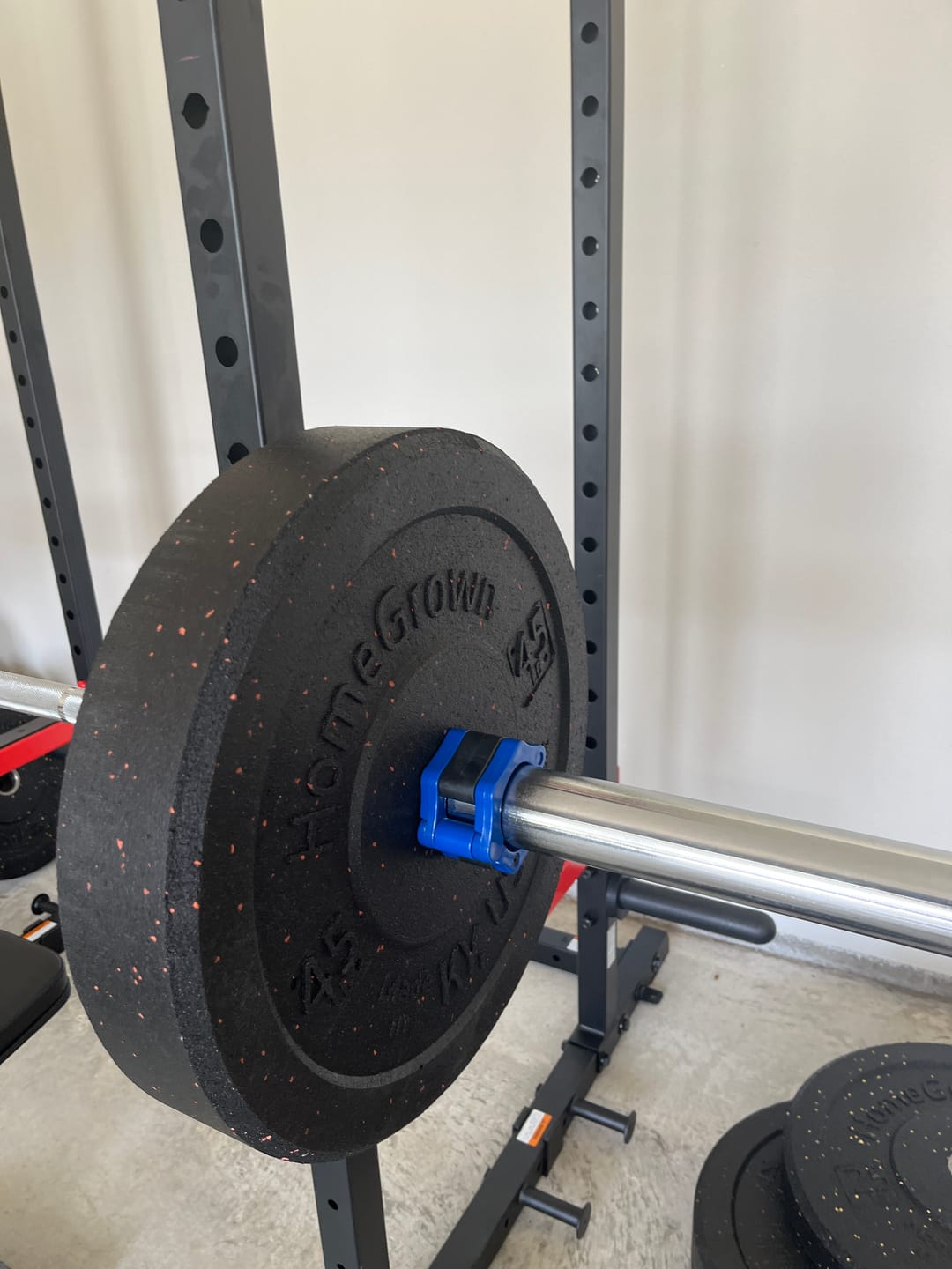 Customer photo review of Barbell Clips, Clamp Style