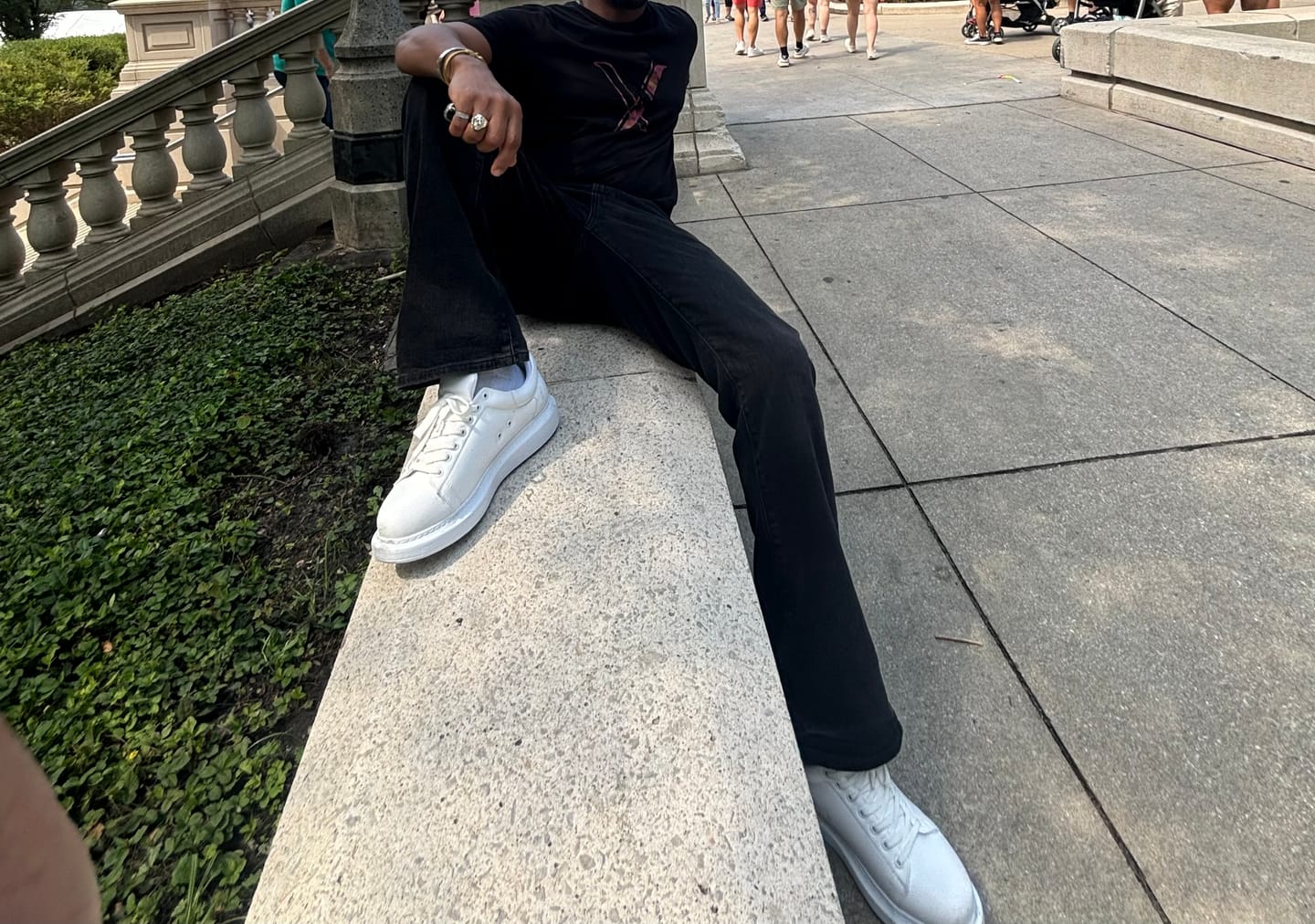 Customer photo review of Men's Pluto Pure White
