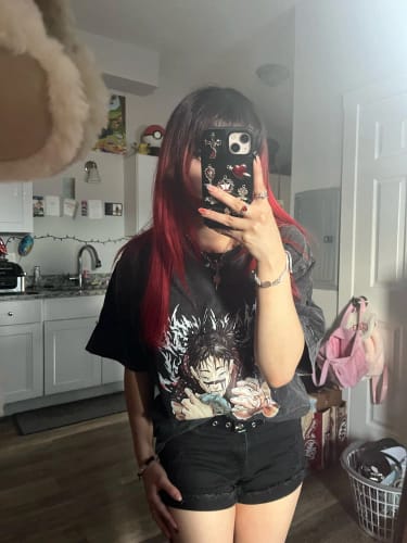 Customer photo review of Choso Oversized Vintage T-shirt V3