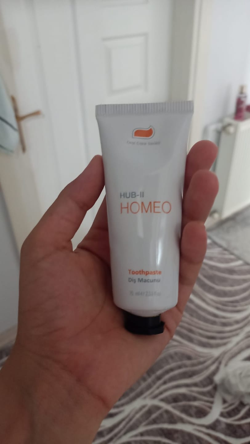 Customer photo review of Homeo Diş Macunu
