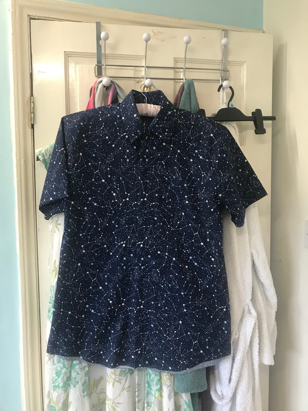 Customer photo review of Stars Constellation Rose & Hubble Cotton Poplin Fabric