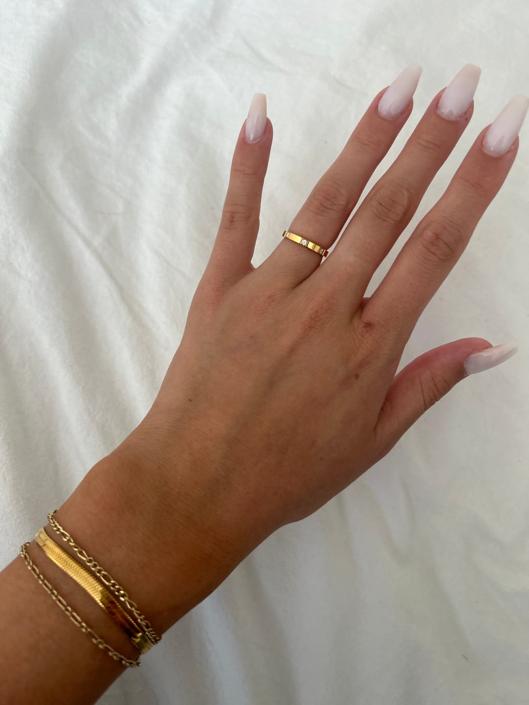 Customer photo review of Lola Ring | 18K vergoldet