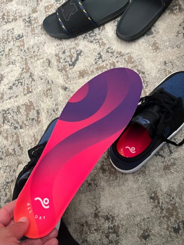 Customer photo review of Move All Day Comfort Casual Insoles