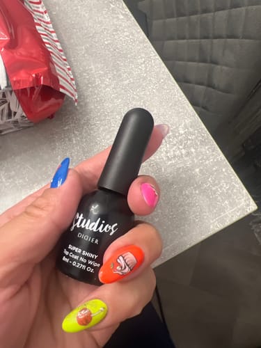 Customer photo review of Fiber base coat "Studios Didier" Octagon, 8ml