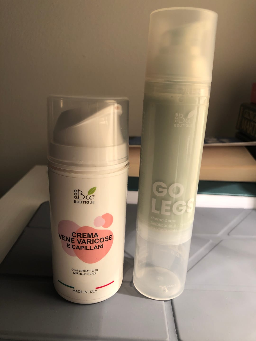 Customer photo review of Set Gambe Leggere