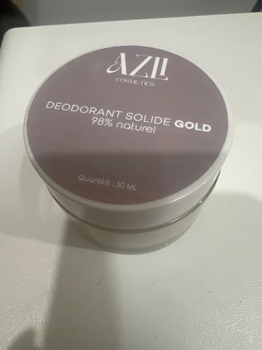 Customer photo review of Déodorant 98% naturel parfumé