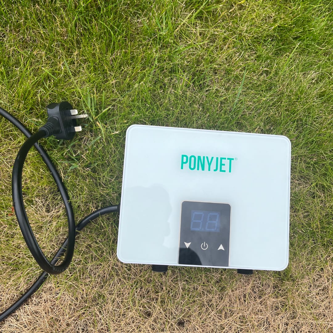 Customer photo review of The New Ponyjet Hot Shower™