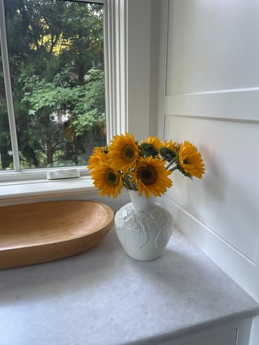 Customer photo review of Belleek Classic Hydrangea Vase