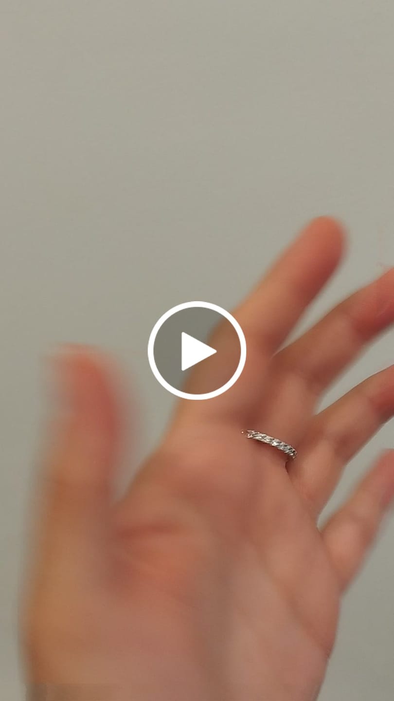 Customer video review of Anillo Abrillantado