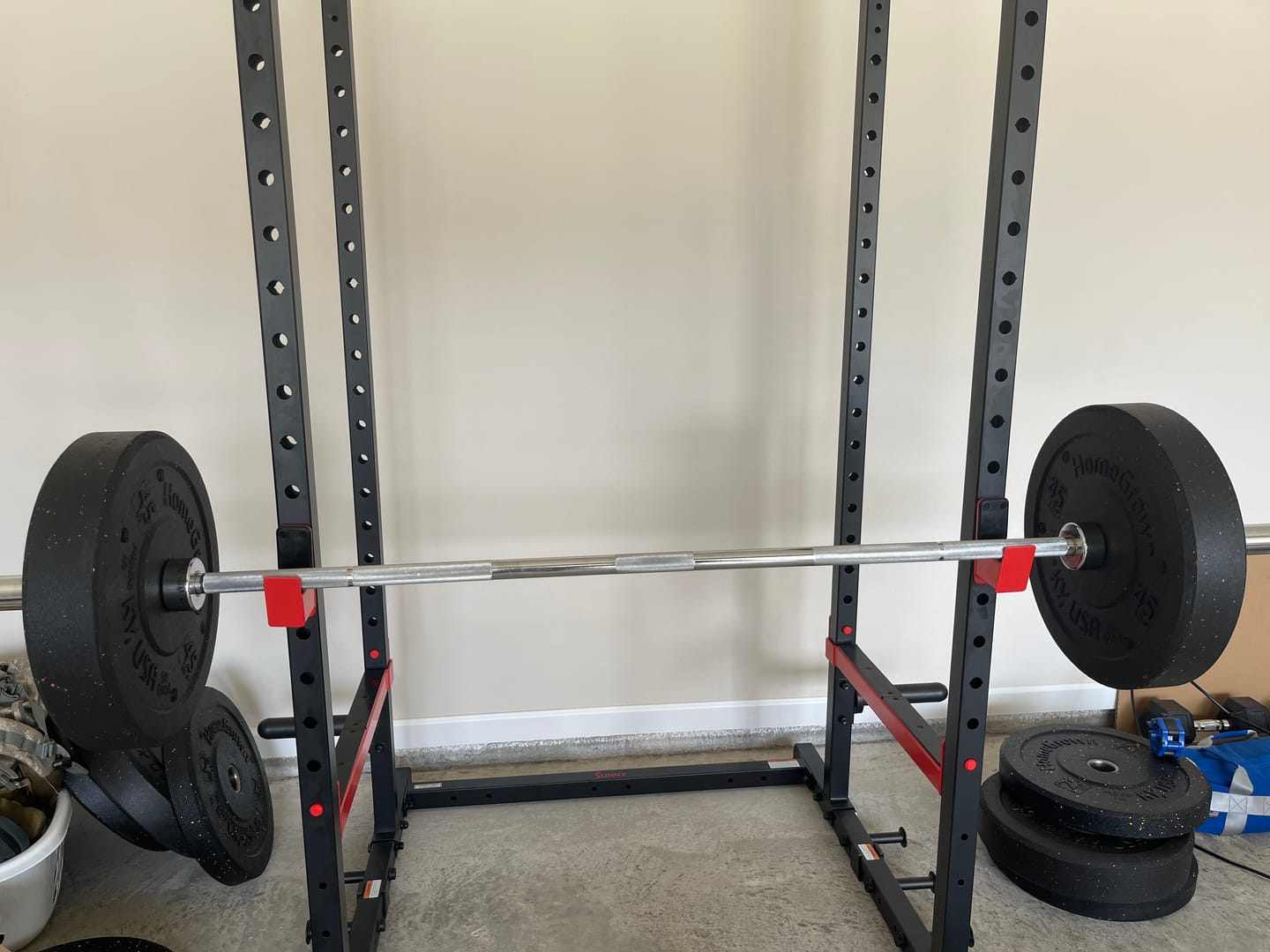 Customer photo review of 700lb Olympic Barbell
