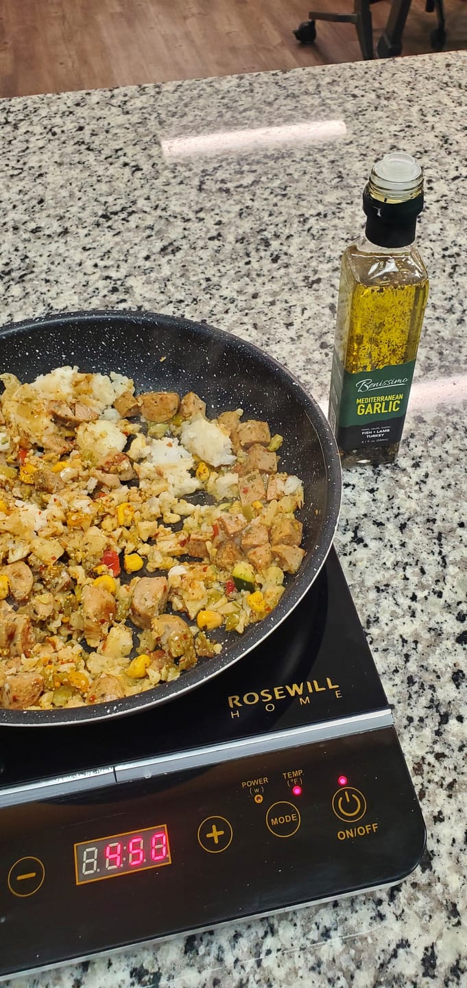 Customer photo review of Mediterranean Garlic Oil 8.45 oz