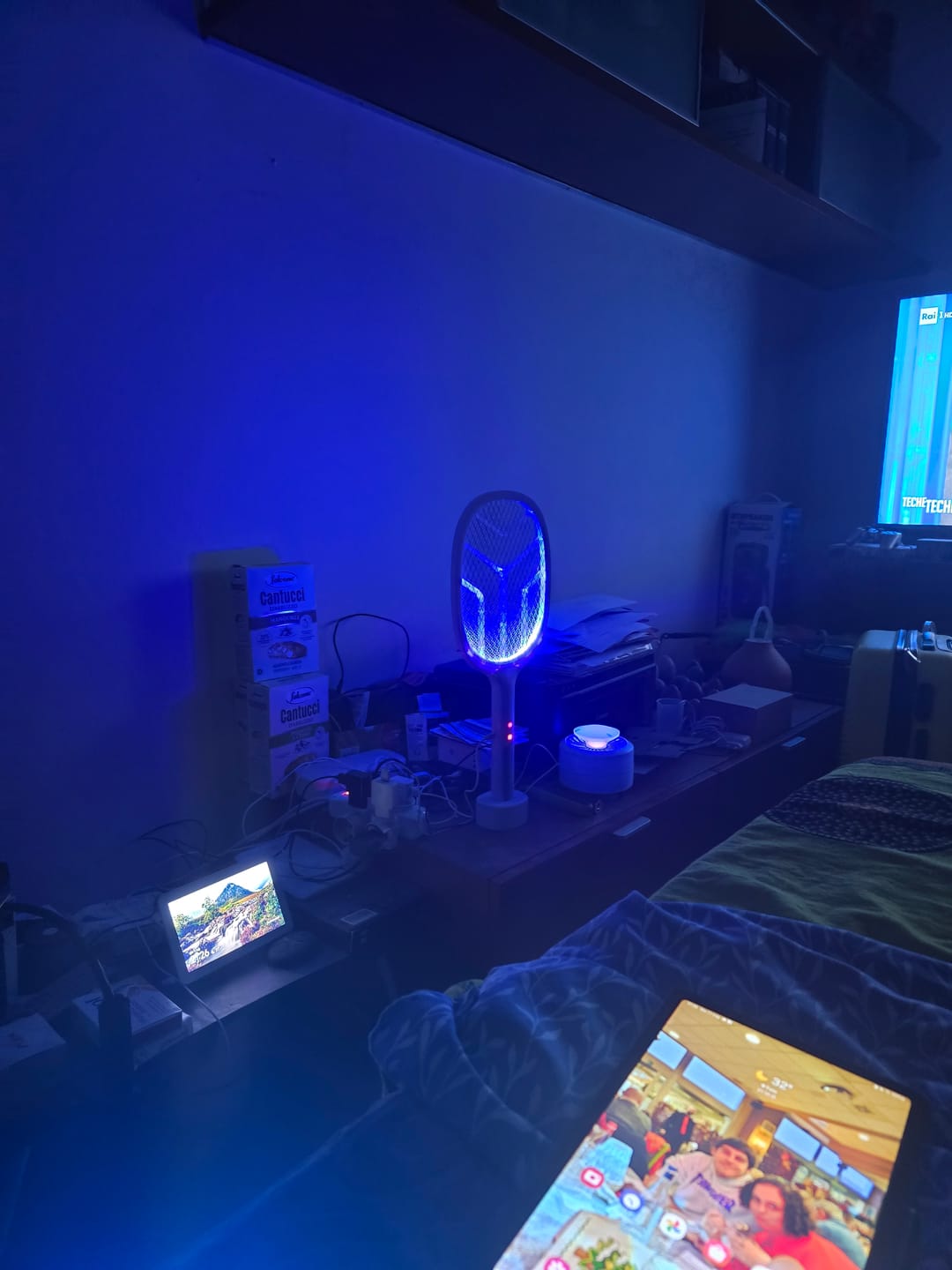 Customer photo review of (2 Pezzi) - Racchette Zanzare Elettriche Ricaricabili 2 in 1 Lampada Led Fulmina Insetti
