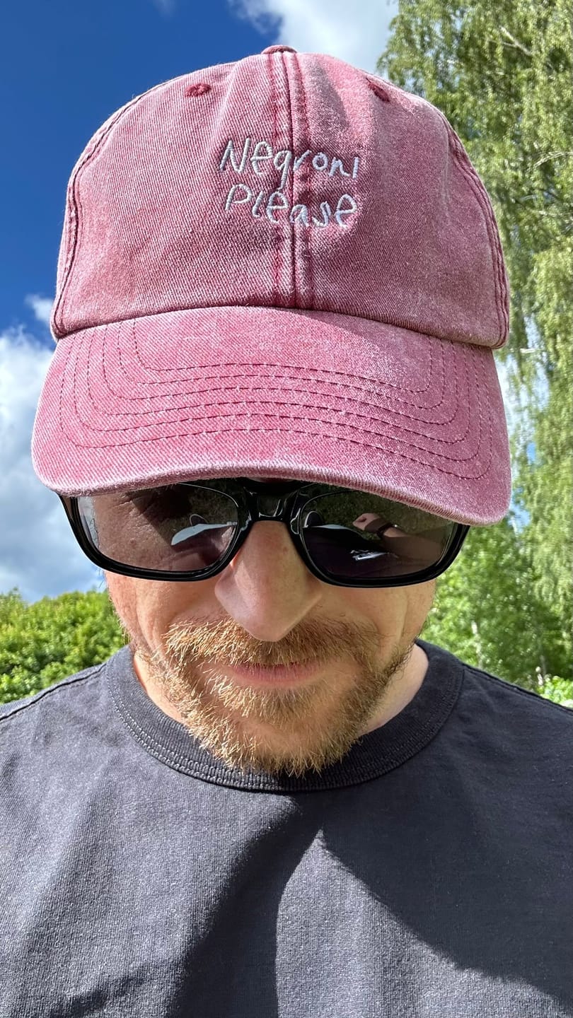 Customer photo review of The Negroni Please Vintage Hat