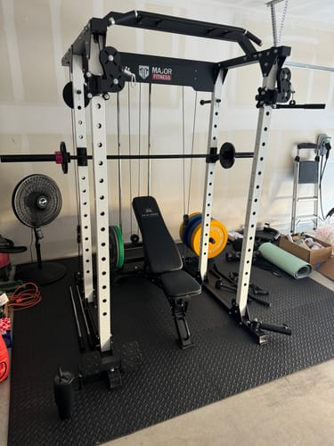 Customer photo review of Major Fitness PLM03 All-In-One Home Gym Power Rack