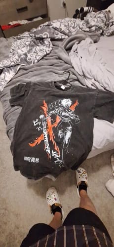 Customer photo review of Maki Oversized Vintage T-shirt V3