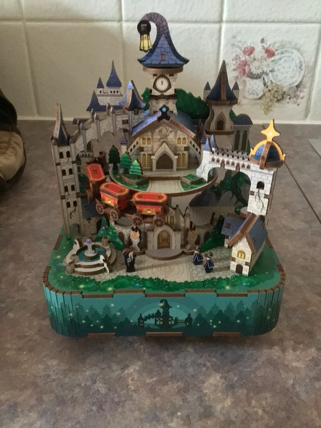 Customer photo review of ROKRGEEK Harry Potter Wizarding Castle Attic