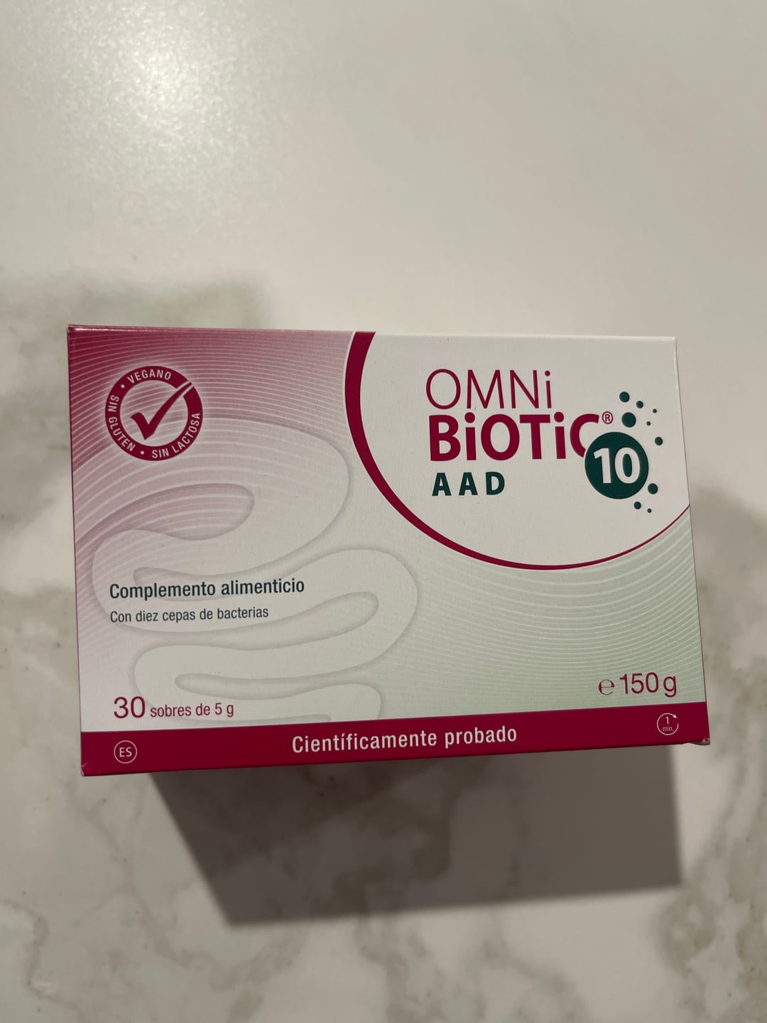 Customer photo review of OMNi-BiOTiC® 10 AAD