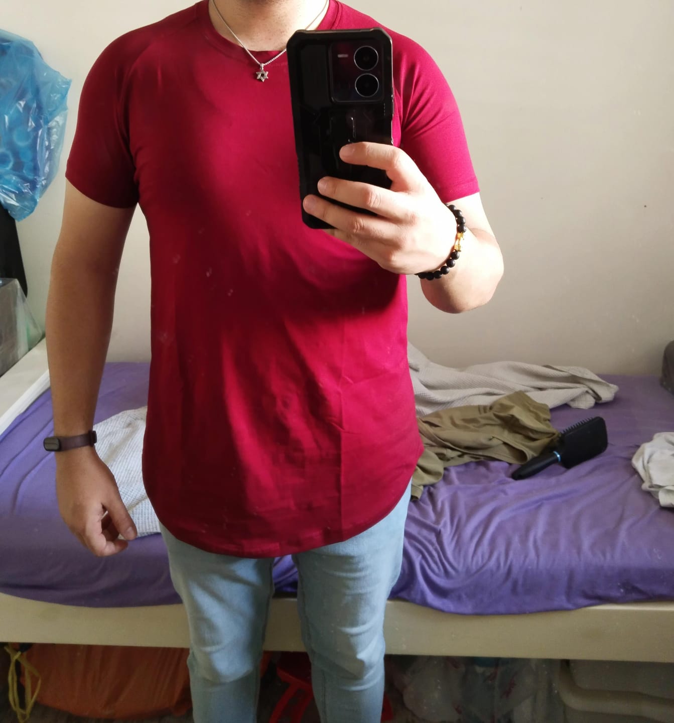 Customer photo review of החולצה המבליטה בצבעים