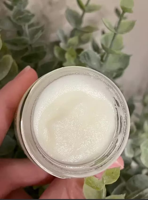 Customer photo review of Calm Your Nerves Tallow Balm