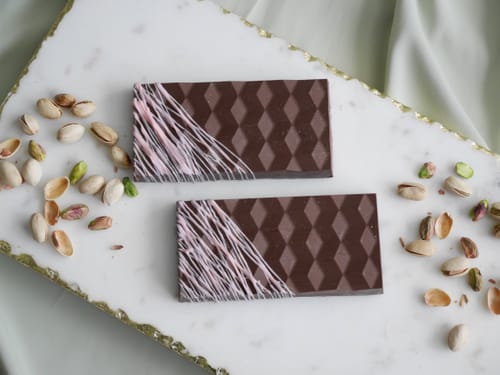 Customer photo review of 3D Bar 3-Part Chocolate Mold (BWB)