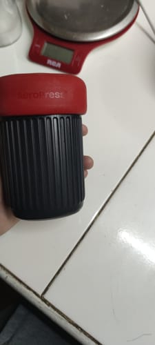 Customer photo review of Pack Aeropress Go + 2 Bolsas 250g Café de Especialidad en Grano o Molido