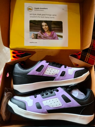 Customer photo review of ASH Black Purple