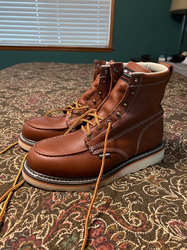 Customer photo review of 6 Inch Moc Toe Boot